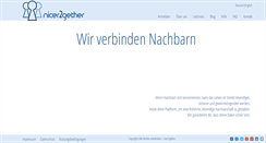 Desktop Screenshot of nicer2gether.com